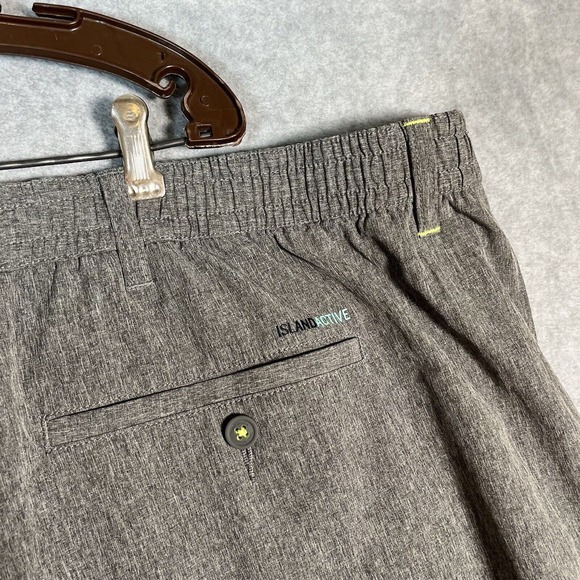 Tommy Bahama Swim Trunks Short Mens 5XLB Gray Beach Big Tall Cruise Stretch - Picture 9 of 15